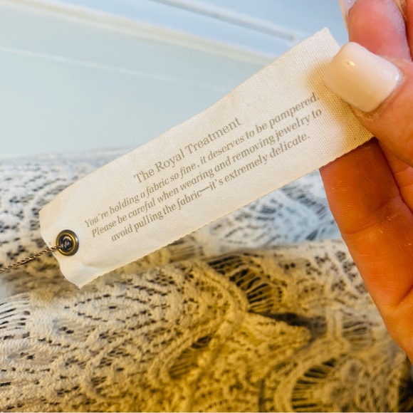 Chicos woman’s Size 3 Vintage Rare Cream Crochet Blazer light weight Jacket - Picture 10 of 11